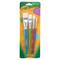 Crayola® Synthetic 4 Piece Flat Brush Set